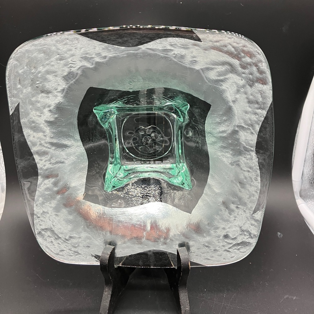 Tamara Child’s Recycled Glass and Silver Decorative Bowl.